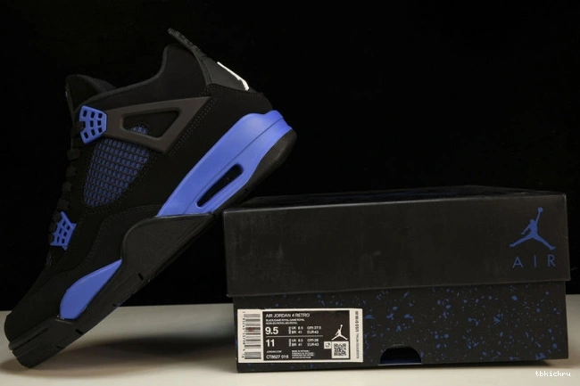 Cheap TBK Jordan 4 Black Royal Game Retro CT8527-018 0726